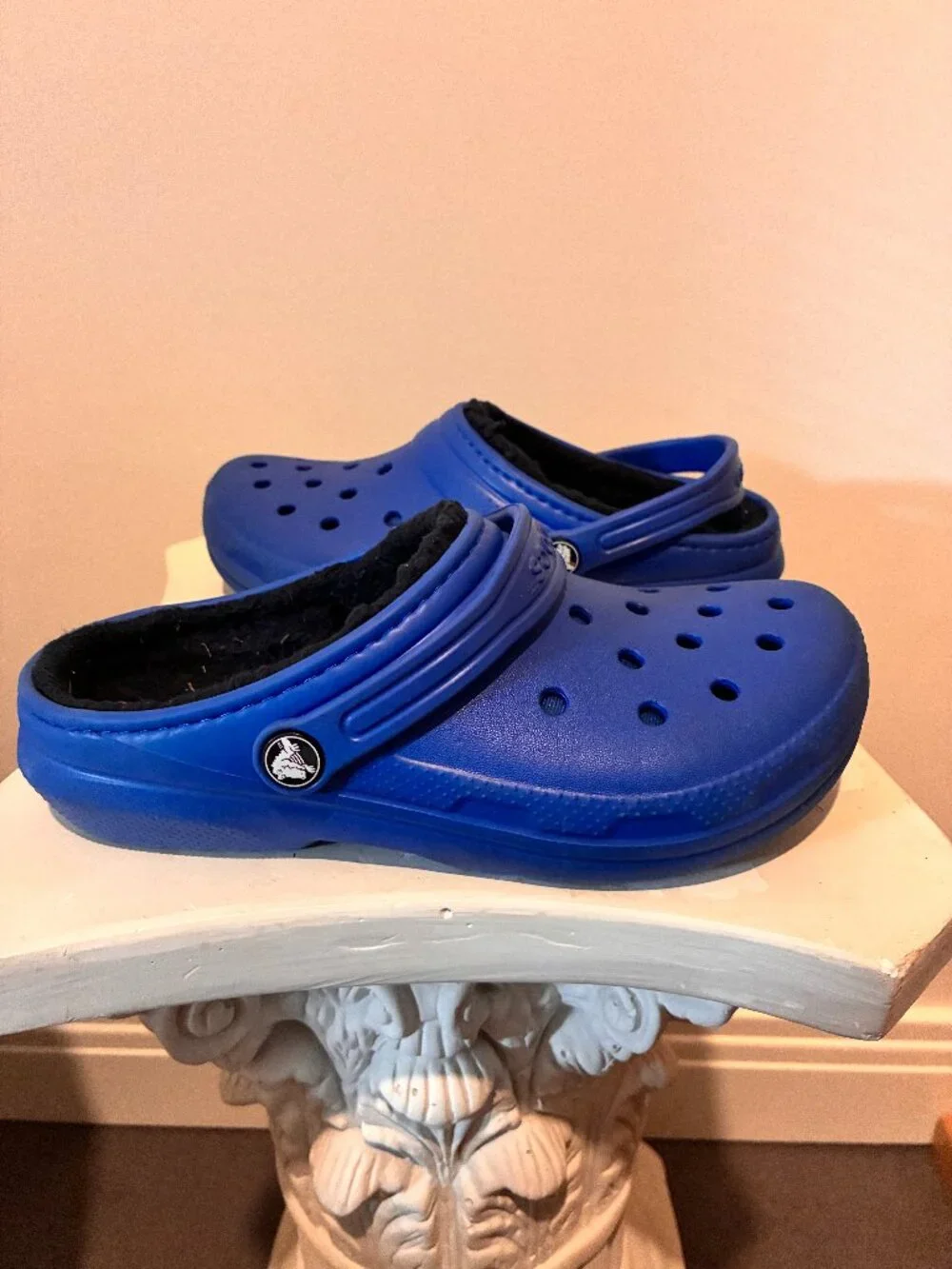 Crocs Kids Classic Clog Blue Size J4